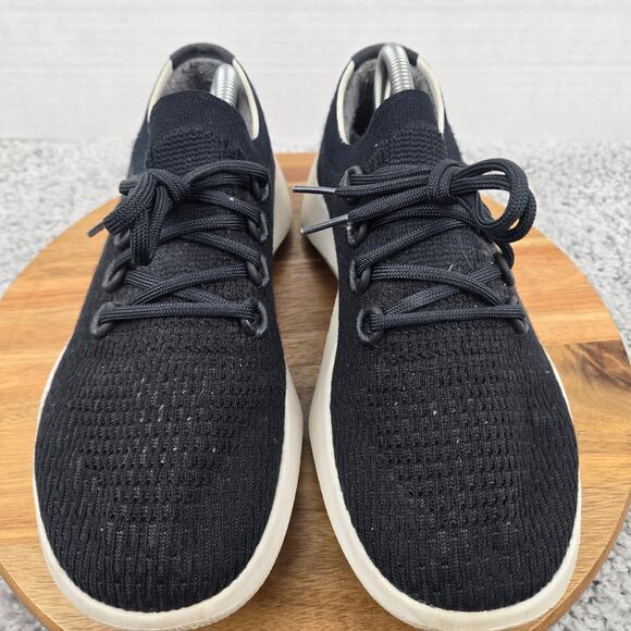 Allbirds Mens 9 Tree Dasher II 2 TD2 Black White Athletic Gym Daily Running Shoe - Picture 6 of 13